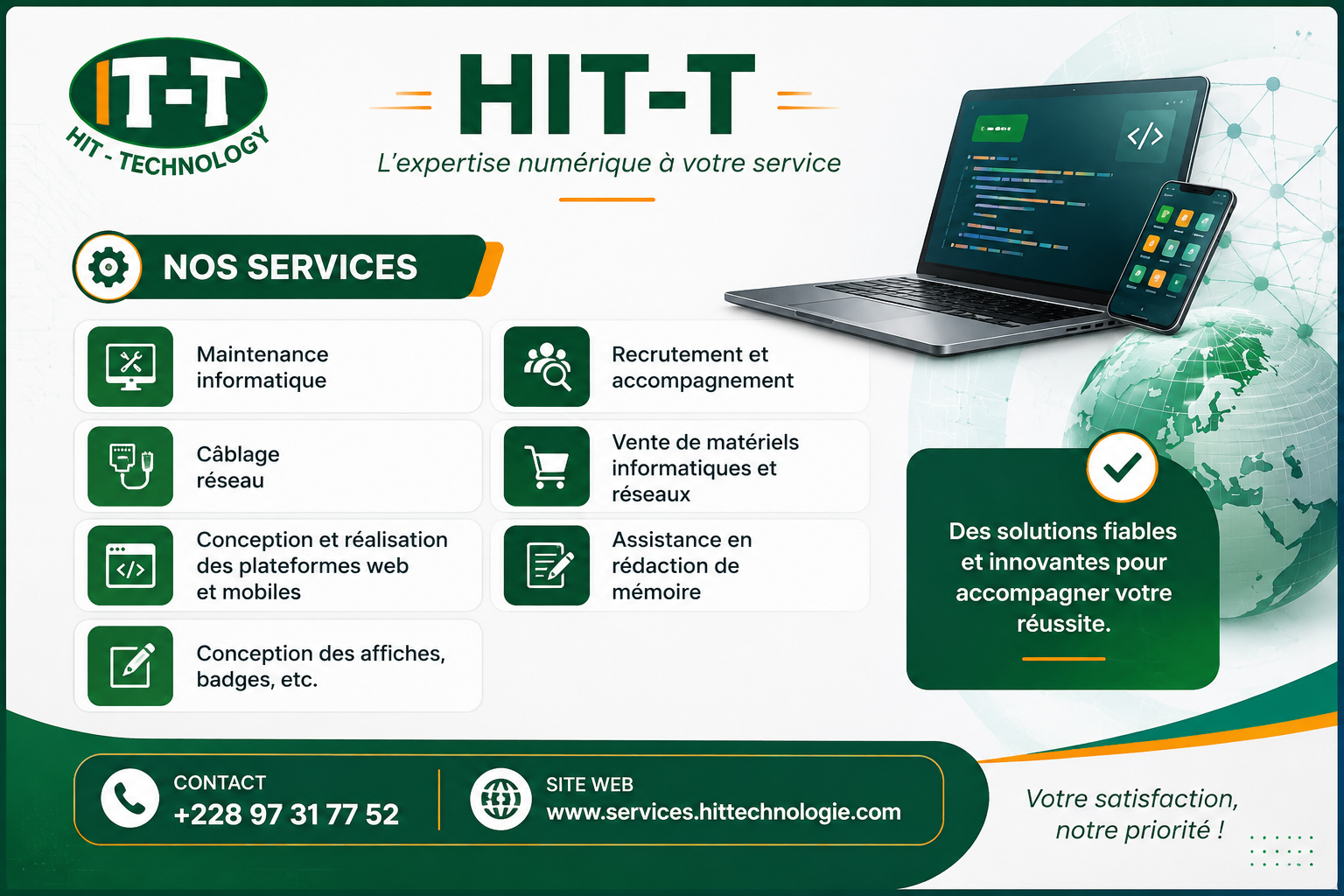 Maintenance informatique et câblage réseau